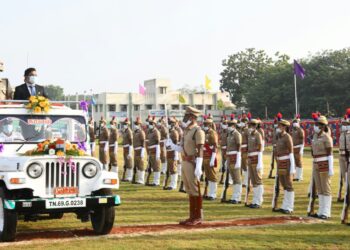 தூத்துக்குடியில் 72வது குடியரசு தினவிழா கோலாகல கொண்டாட்டம். மாவட்ட ஆட்சியர், எஸ்.பி பங்கேற்பு