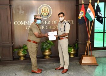 திருவொற்றியூரில் மூதாட்டியை கொலை செய்த குற்றவாளி கைது – தனிபடையினருக்கு  கமிஷ்னர் பாராட்டு