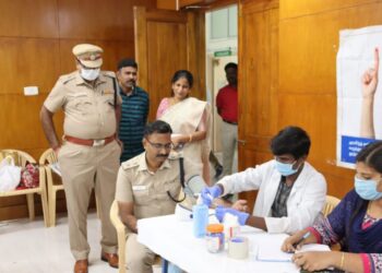 தூத்துக்குடி மாவட்ட காவல்துறையினருக்கு இலவச மருத்துவ சிகிச்சை