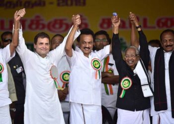 திமுக கூட்டணி கட்சிகளுக்கு ஒதுக்கப்பட்டுள்ள தொகுதிகள் விவரம்