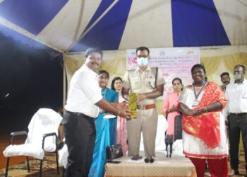 பெண் காவலர்களுக்கான மகளிர் தின விளையாட்டு போட்டி – போலீஸ் சூப்பிரண்டு எஸ்.ஜெயக்குமார் பரிசு வழங்கி சிறப்புரை