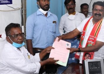 திருவெற்றியூர் சட்டமன்ற தொகுதியில் சீமான் போட்டி – இன்று மனுதாக்கல்