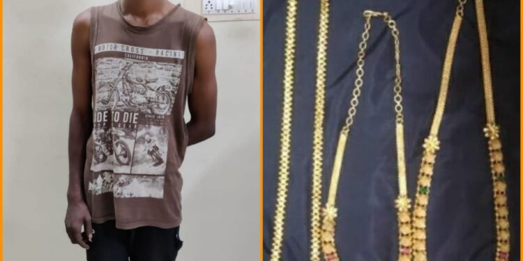 தமிழகத்தில் பல்வேறு இடங்களில் கைவரிசை காட்டிய பிரபல கொள்ளையனை தூத்துக்குடி தனிப்படை போலீசார் மடக்கினர் – தனிப்படை போலீசாரை பாராட்டிய எஸ்பி ஜெயக்குமார்