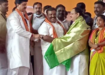 “திமுக தலைவர் ஸ்டாலினையும் வேல் எடுக்க வைத்ததுதான் பாரதிய ஜனதா கட்சியின் வெற்றி!”- பாஜக தேசிய தலைவர் பேச்சு !!