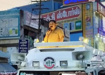 சிவகங்கை மாவட்ட  அமமுக வேட்பாளர்களை ஆதரித்து டி.டி.வி தினகரன் தேர்தல் பிரச்சாரம்
