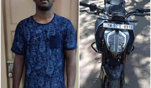 தூத்துக்குடியில் பெண்ணிடம் 17 பவுன் தங்கச் சங்கிலியை பறித்த வாலிபர்: தனிப்படை போலீசார் அதிரடியாக மடக்கி பிடித்தனர். எஸ் பி ஜெயக்குமார் தனிப்படை போலீசாருக்கு பாராட்டு