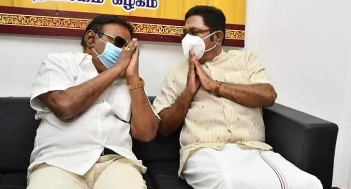 விஜயகாந்த் – டி.டி.வி.தினகரன்  திடீர் சந்திப்பு