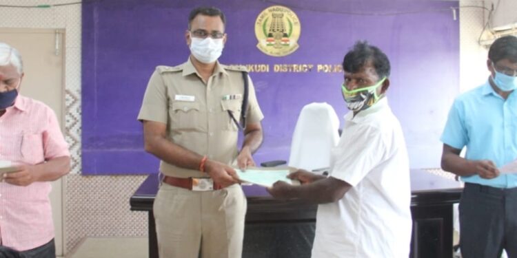 காவல் நிலைய வழக்குகளில் பாதிக்கப்பட்டவர்கள் 27 பேருக்கு நிவாரணத் தொகை