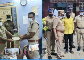 டாஸ்மாக் ஊழியரிடம் கத்தியை காட்டி ரூ. 6,13,220 பணத்தை கொள்ளையடித்த 2 பேர் கைது