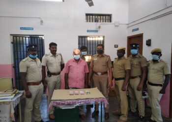 லாரி உரிமையாளருக்கு கொடுக்க வேண்டிய பணத்தை கொடுக்காமல் மோசடி செய்து தப்பி ஓடிய லாரி டிரைவர் கைது – பணம் ரூபாய் 5 லட்சம் மீட்பு