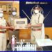 திருநெல்வேலி எஸ்பி மணிவண்ணன் காவலர்களுக்கு கொரோனா தடுப்பு உபகரணங்களை வழங்கினார்.