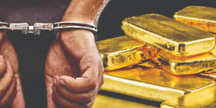 சென்னை விமான நிலையத்தில் ரூ.63 லட்சம் தங்கம் பறிமுதல்