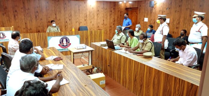 சாலை விபத்துக்களை தடுக்க சாலை பாதுகாப்பு கமிட்டி ஆலோசனைக்கூட்டம்