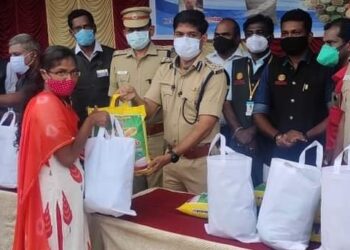 பார்வையற்றோருக்கு திருநெல்வேலி மாநகர காவல்துறை மற்றும் Rotary ClubRotary Club உதவி