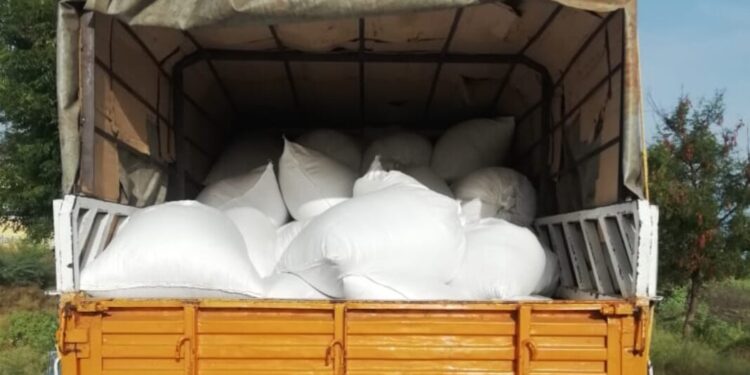 விளாத்திகுளம் பகுதியில் 50 மூட்டை ரேஷன் அரிசி கடத்திய நபர் கைது – ரேசன் அரிசி மூட்டை பறிமுதல்