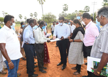 குலசேகரன்பட்டினம் பகுதியில் ராக்கெட் ஏவுதளம் அமைக்கும் பணிகள் விரைந்து நடைபெறும் – மாவட்ட ஆட்சியர் செந்தில்ராஜ்