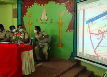 வீரன் அழகுமுத்துக்கோன் அவர்களின் 311வது பிறந்த தினத்தை முன்னிட்டு பாதுகாப்பு ஏற்பாடுகள் குறித்து மாவட்ட எஸ்.பி எஸ். ஜெயக்குமார் தலைமையில் ஆலோசனை கூட்டம்