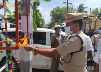 முத்துப்பேட்டை பகுதியை 24-மணிநேரமும் கண்காணிக்க உயர்கோபுரம்