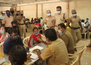 தூத்துக்குடி மாவட்டம் முழுவதும் பொதுமக்களின் மனுக்களுக்கு தீர்வு காணும் வகையில் பெட்டிஷன்‌‌‌ மேலா – மாவட்ட எஸ்பி ஜெயக்குமார் நேரில் ஆய்வு