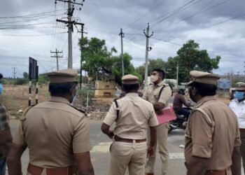 ஒண்டிவீரன் நினைவு தினத்தை முன்னிட்டு மாவட்‌‌‌ட எஸ்‌‌‌.பி கிருஷ்ணராஜ் IPS  தலைமையில்‌‌‌ 1000 போலீசார்‌‌‌ பாதுகாப்‌‌‌பு