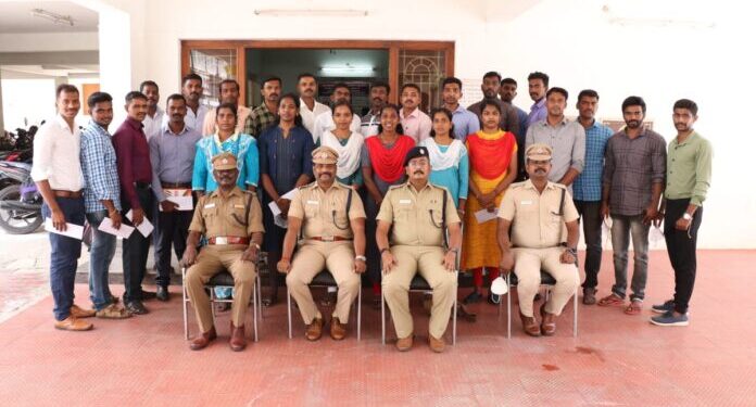 நேரடி உதவி ஆய்வாளராக தேர்வு செய்யப்பட்டுள்ளவர்களுக்கு, பணி நியமன ஆணை