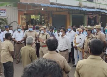 ஒட்டன்சத்திரம் போக்குவரத்து காவல்துறையினரால் உருவாக்கப்பட்ட போக்குவரத்து விழிப்புணர்வு பூங்கா