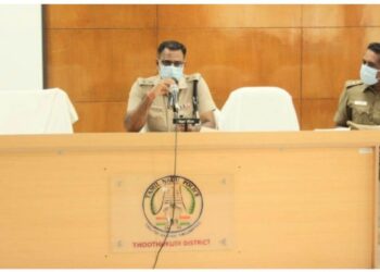 தூத்துக்குடி மாவட்டத்தில் காவல் நிலையங்களில் நீதிமன்ற அலுவலில் ஈடுபடும் காவல்துறையினருக்கான அறிவுரை கூட்டம்