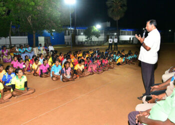 நாலுமாவடி புதுவாழ்வுச் சங்கம் சார்பில் பெண்களுக்கான கபடி பயிற்சி – சகோ.மோகன் சி. லாசரஸ் துவக்கி வைத்தார்.