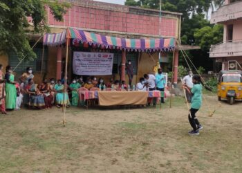 இந்திய சுதந்திரம் அடைந்து 75வது ஆண்டையொட்டி வேதாரண்யத்தில் நேரு யுவகேந்திரா சார்பில் மாரத்தான் ஓட்டம்