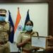 குற்றவாளியை விரைந்‌‌‌து கைது செய்த இராணிப்பேட்டை மகளிர் காவல் நிலைய ஆய்வாளருக்கு எஸ்.பி டாக்டர். தீபா சத்யன் பாராட்டு