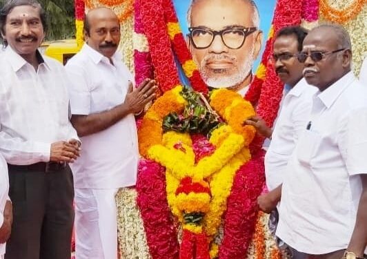 தமிழ்நாடு சத்திரிய நாடார் இயக்கம் சார்பாக “தமிழர் தந்தை சி.பா.ஆதித்தனார் 117 – வது பிறந்த விழா கொண்டாடப்பட்டது.