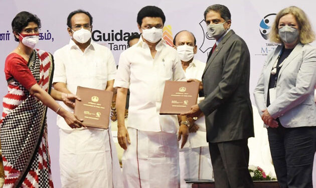 ஏற்றுமதியில் ஏற்றம் – முன்னணியில் தமிழ்நாடு என்ற மாநாட்டை முதல்வர் மு.க.ஸ்டாலின் தொடங்கி வைத்தார்.