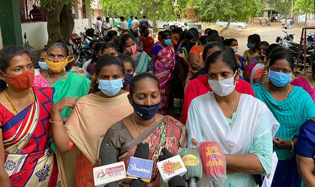 ஸ்டெர்லைட் ஆதரவாளர்களுக்கு பாதுகாப்பு வழங்கக் கோரி மாவட்ட எஸ்பி யிடம் மனு