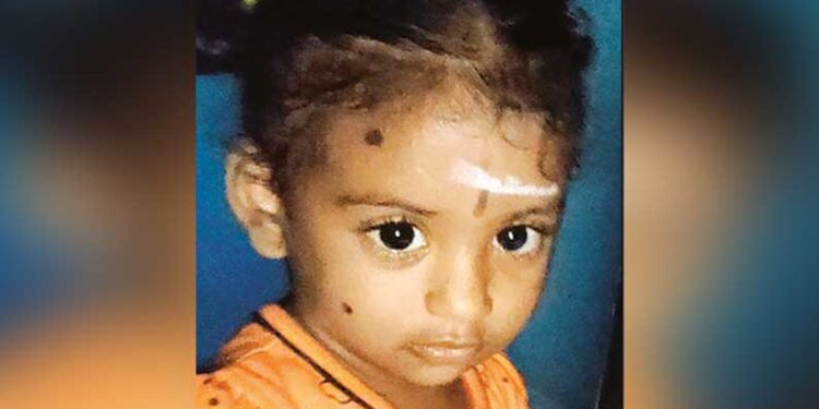 சாம்பார் பாத்திரத்துக்குள் தவறி விழுந்த சிறுமி பரிதாபமாக உயிரிழந்தாள் – பெண்ணாடம் அருகே சோகம்