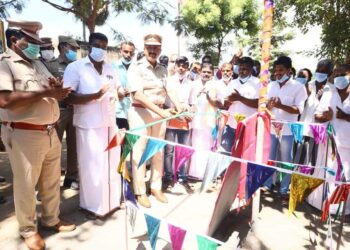 மதுரை மாவட்டத்தில் 20 இடங்களில் பொதுமக்கள் சார்பாக சிசிடிவி கேமராக்கள்