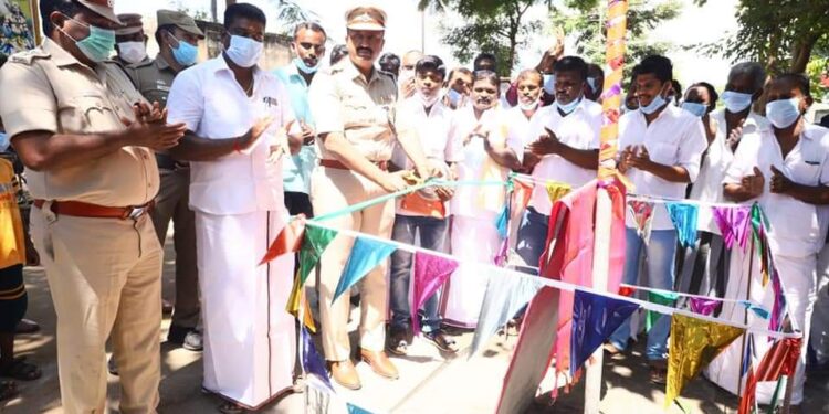 மதுரை மாவட்டத்தில் 20 இடங்களில் பொதுமக்கள் சார்பாக சிசிடிவி கேமராக்கள்