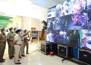 முழுமையாக C.C.T.V கேமராக்களின் கண்காணிப்பு வலையத்திற்குள் சேலம் மாநகரம்
