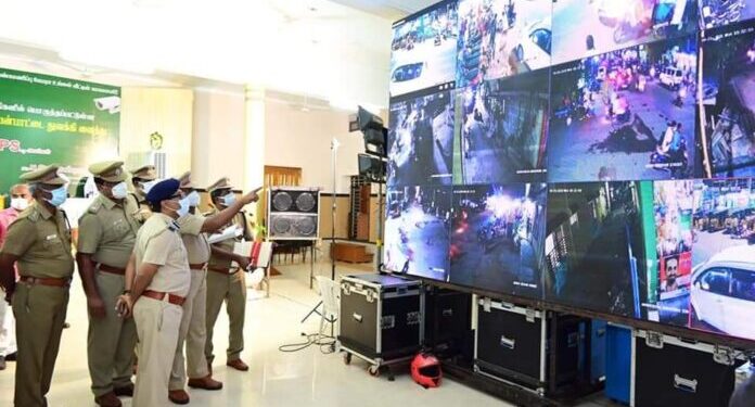 முழுமையாக C.C.T.V கேமராக்களின் கண்காணிப்பு வலையத்திற்குள் சேலம் மாநகரம்