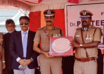 ஓய்வு பெற்ற டி.ஜி.பி பிரதீப் பிலிப்-க்கு பிரிவு உபசார விழா