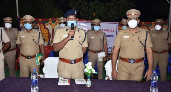 அரியலூர் மாவட்டத்தில் பொது மக்களின் பாதுகாப்பை மேலும் உறுதி செய்யும் வகையில் 24 மணி நேரமும் செயல்படும் போலீஸ் ரோந்து