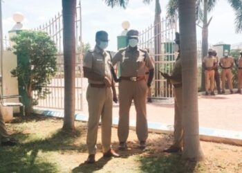 கட்டபொம்மன் நினைவுநாளை முன்னிட்டு மாவட்ட எஸ்‌பி தலைமையில் பாதுகாப்பு ஏற்பாடுகள் தீவிரம்