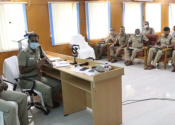 தேவர் ஜெயந்தி மற்றும் குரு பூஜை விழாவை முன்னிட்டு தூத்துக்குடி மாவட்டத்தில் எஸ்‌பி தலைமையில் ஆலோசனை