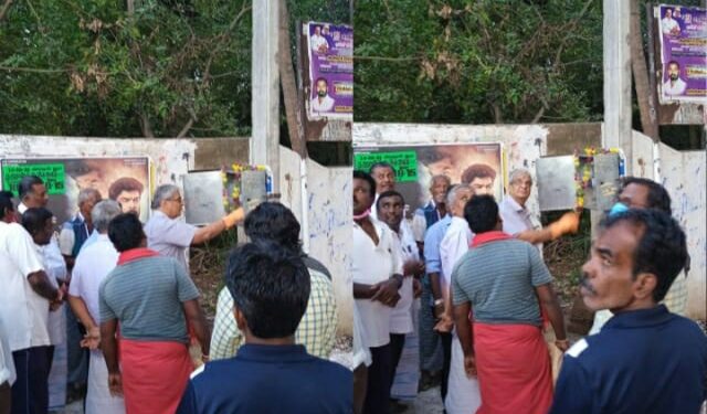 தூத்துக்குடி மாவட்டம் சேதுக்குவாய்த்தான் ஊராட்சியில் DCW நிறுவனத்தின் சார்பில் உயர்மின்கோபுர விளக்கு நிறுவப்பட்டது