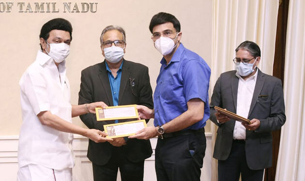 சர்வதேச செஸ் போட்டிகளில் பதக்கம் வென்ற தமிழக வீரர்களுக்கு தமிழக அரசு சார்பில் ஊக்கத்தொகை