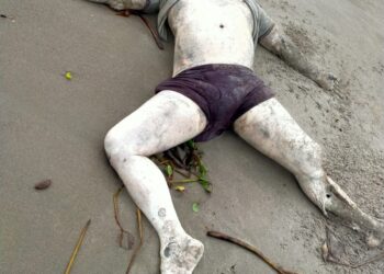 கடலில் தவறி விழுந்த ஆறுகாட்டுத் துறை மீனவர் இலங்கையில் இறந்த நிலையில் கரை ஒதுங்கியது