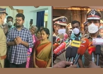 மறைந்த சிறப்பு எஸ்.ஐ. பூமிநாதன் படத்திற்கு டிஜிபி சைலேந்திர பாபு மரியாதை