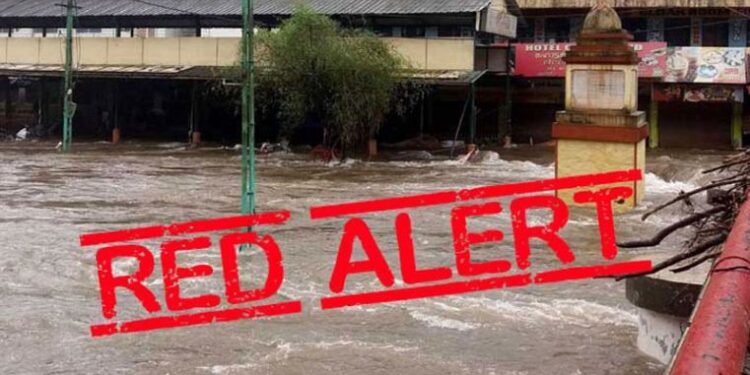 நாளை மற்றும் நாளை மறுநாள் ரெட் அலர்ட் விடுத்து இந்திய வானிலை ஆய்வு மையம் எச்சரிக்கை