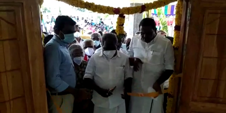 *தலைஞாயிறு பேரூராட்சியில் பல்நோக்கு உழவர் கலந்தாய்வு கூடம் திறப்பு விழா