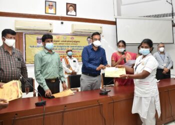 நாகப்பட்டினம் மாவட்ட ஆட்சியர் அலுவலகத்தில் தாய் காக்கும் திட்டம் துவக்க விழா