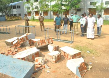 நெல்லை மாவட்டம் பள்ளி சுவர் இடிந்து விழுந்து 3 மாணவர்கள் பலி